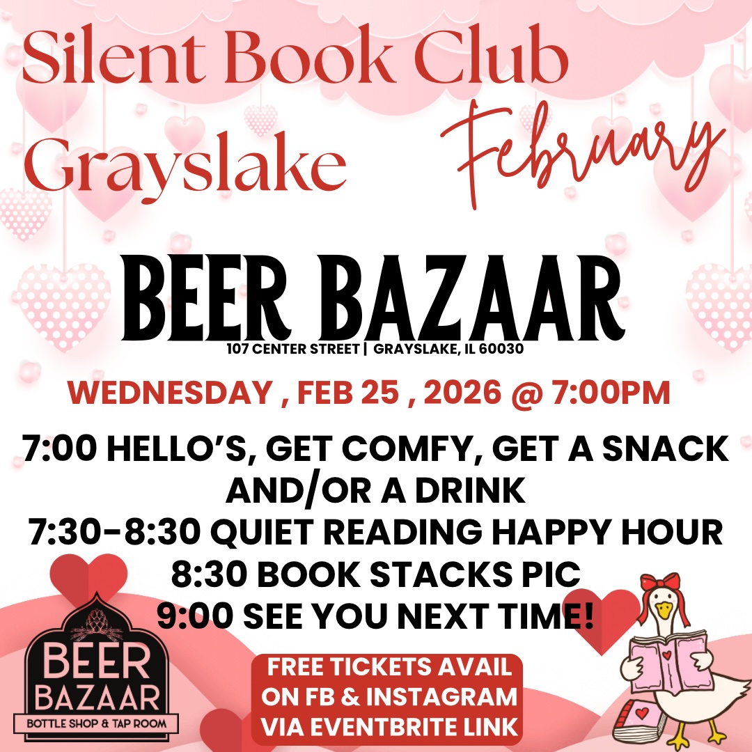 Silent Book Club (Grayslake) at Beer Bazaar